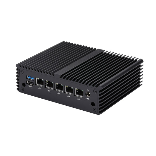 Qotom Multi LAN Router PC Q10800G5 Series J6412 5x2.5G Ethernet