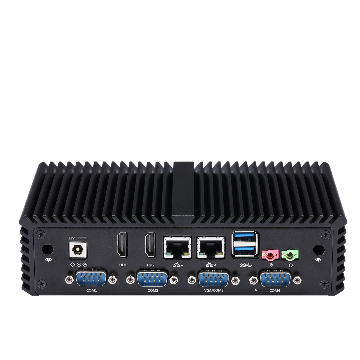 Qotom Multi COM Fanless Mini PC Q300X Series I3 I5 I7
