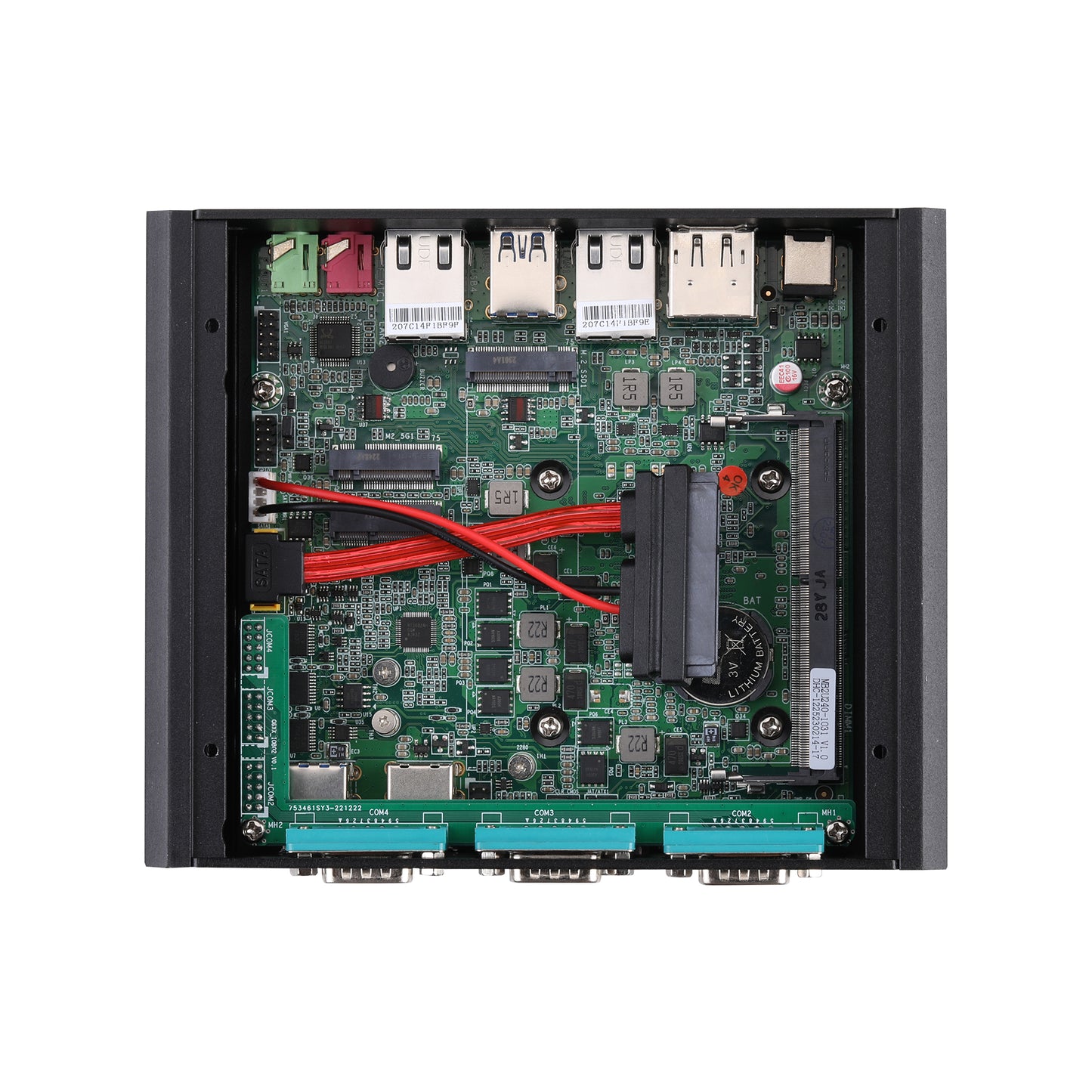 Qotom Multi COM Fanless Mini PC Q30900P i3 i5 i7