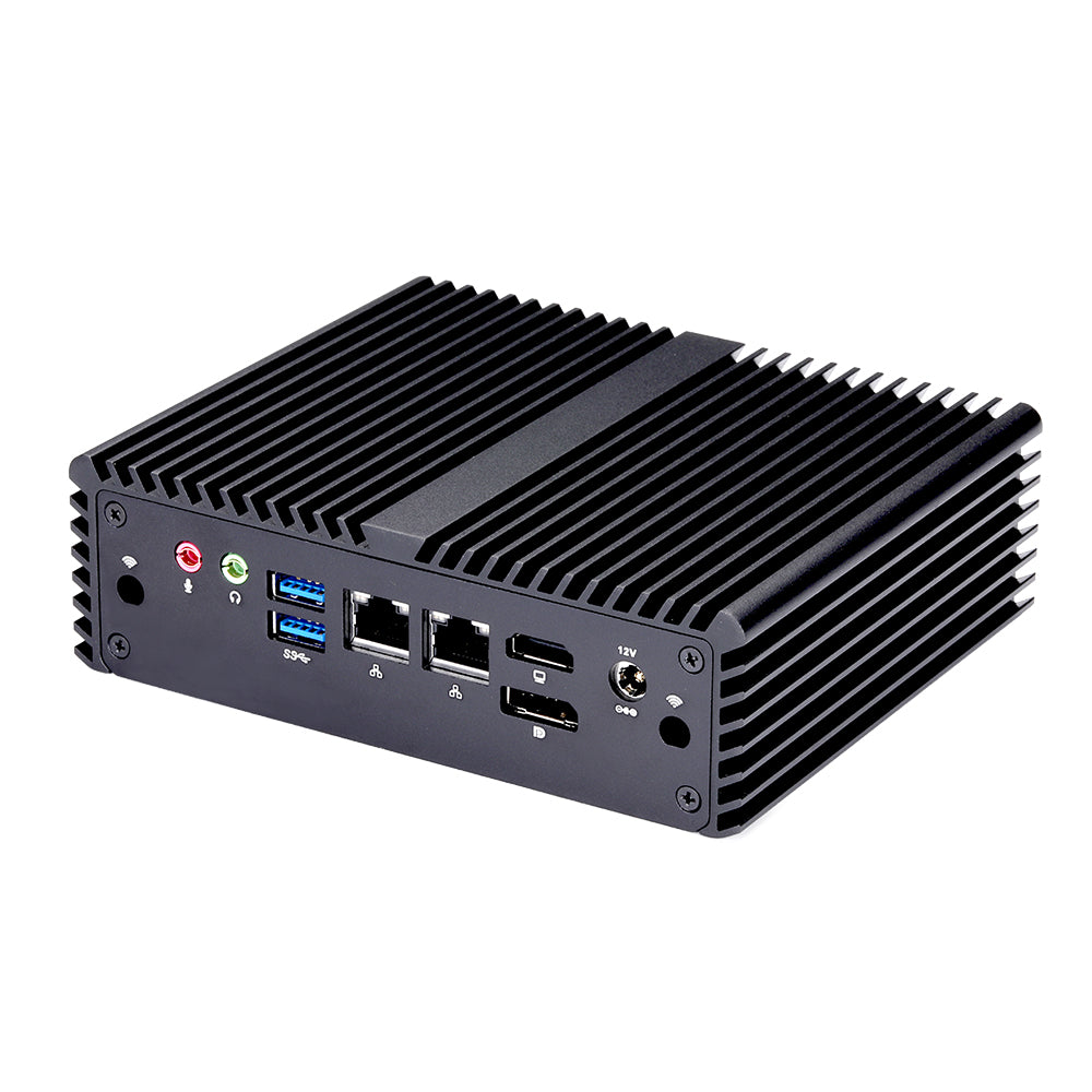 Qotom Multi COM Mini PC Q10500P N4000 J4105 J4125 Linux