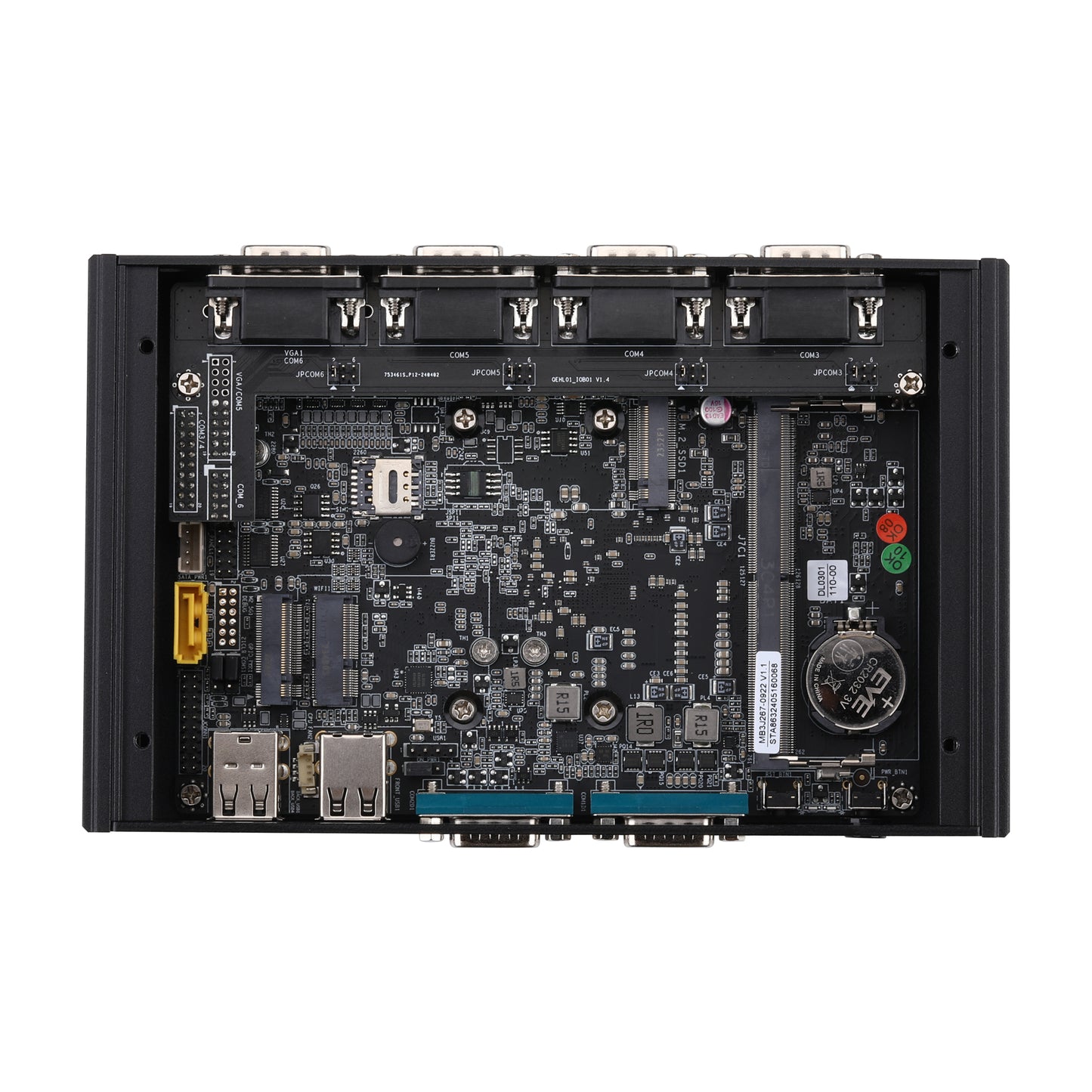 Qotom Multi COM Mini PC Q10900X Series N100 i3 Computer