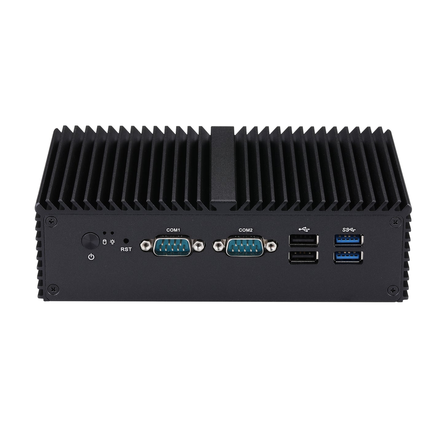 Qotom Multi COM Mini PC Q10800X J6412 Dual LAN Computer