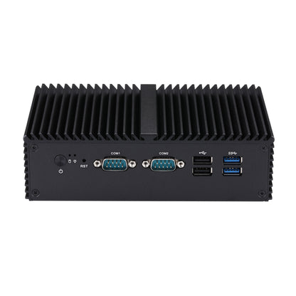 Qotom Multi COM Mini PC Q10800X J6412 Dual LAN Computer