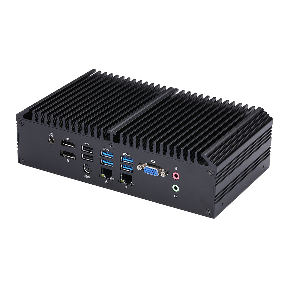 Qotom Multi COM Q30900X I3 I5 I7 Fanless Industrial PC