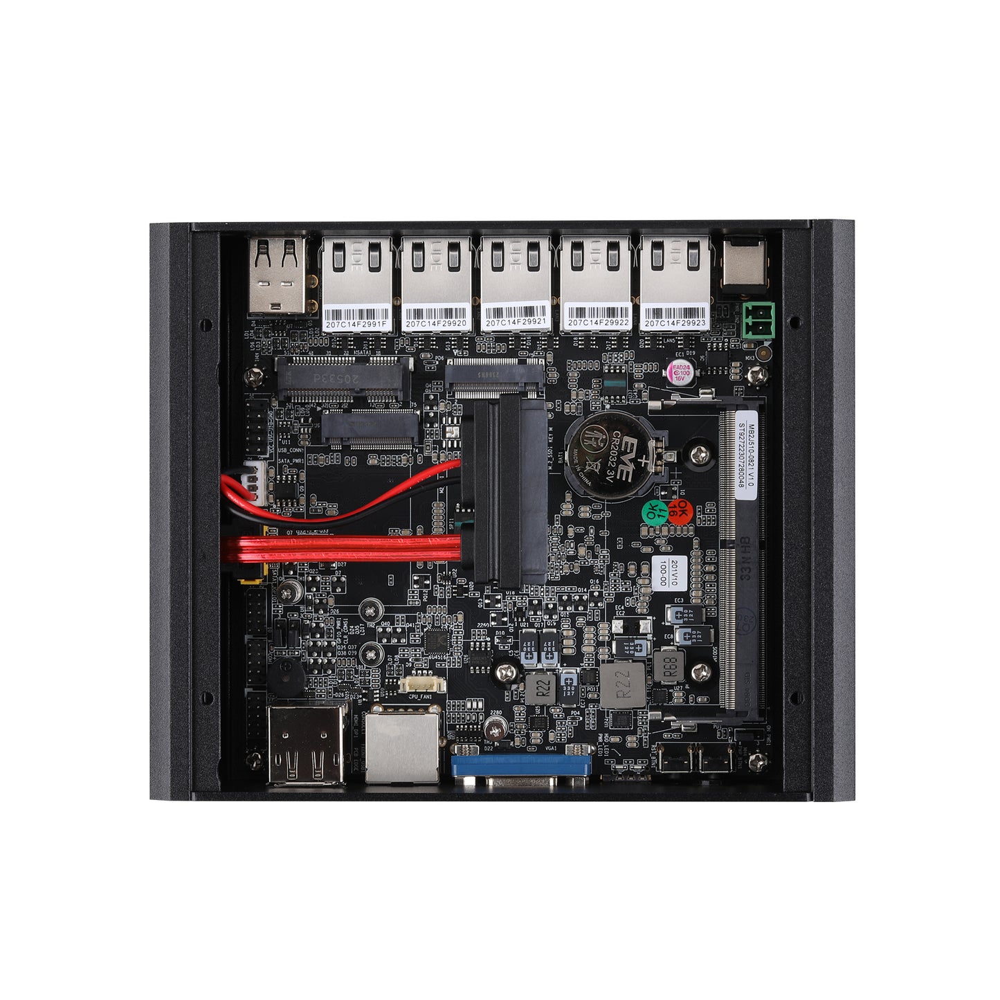 Qotom Multi LAN Router PC Q10800G5 Series J6412 5x2.5G Ethernet