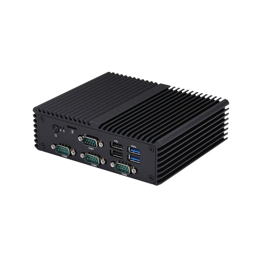 Qotom Multi COM Fanless Mini PC Q30900P i3 i5 i7