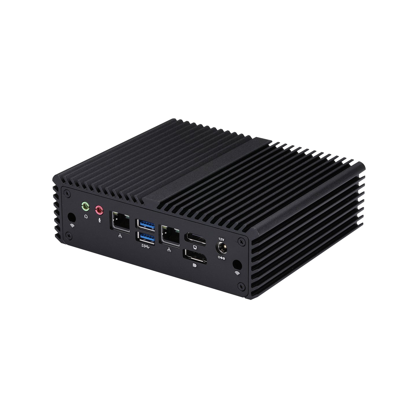 Qotom Multi COM Fanless Mini PC Q30900P i3 i5 i7