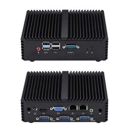 Qotom Multi COM Fanless Mini PC Q10100P J1900 N2920