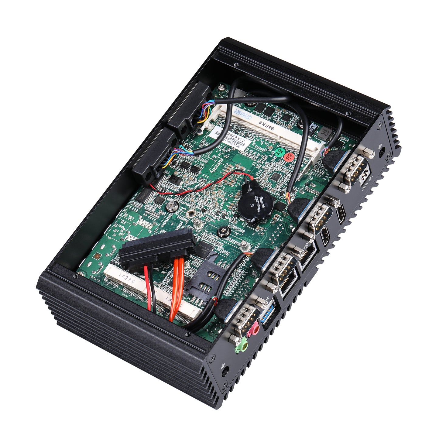 Qotom Multi COM Fanless Mini PC Q300X Series I3 I5 I7