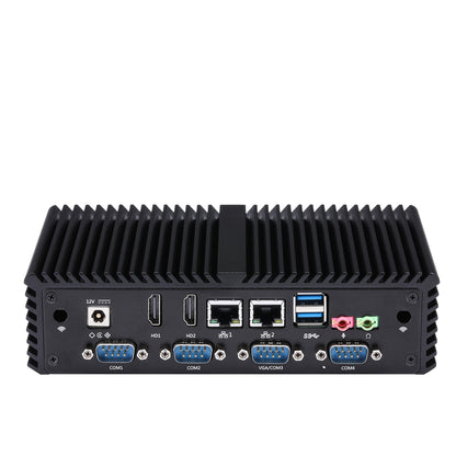 Qotom Multi COM Fanless Mini PC Q300X Series I3 I5 I7