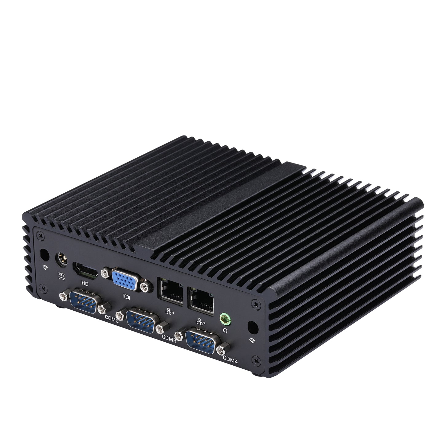 Qotom Multi COM Fanless Mini PC Q10100P J1900 N2920