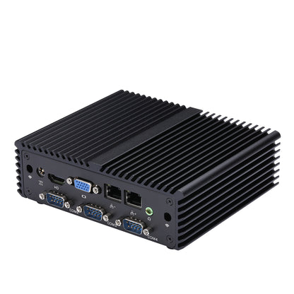 Qotom Multi COM Fanless Mini PC Q10100P J1900 N2920