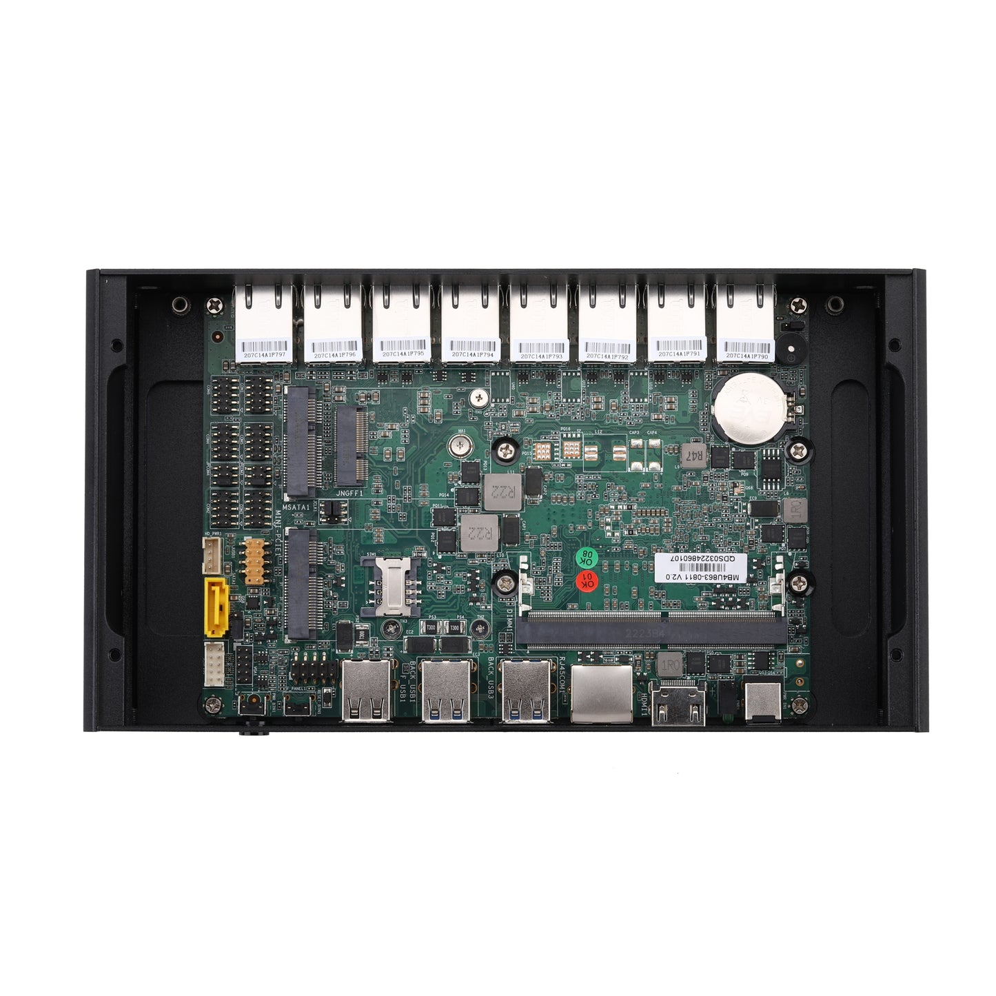 Qotom Multi LAN Router PC Q30400GE Fanless 8 ethernet i5 i7