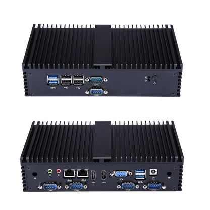 Qotom Multi COM Q30600X I3 I5 I7 Fanless Industrial PC