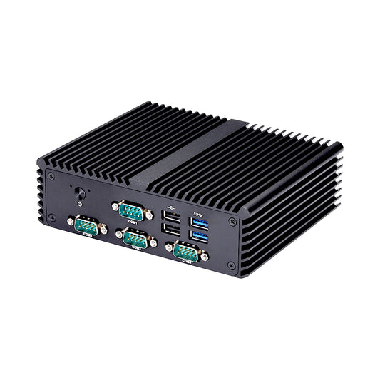 Qotom Multi COM Mini PC Q10500P N4000 J4105 J4125 Linux