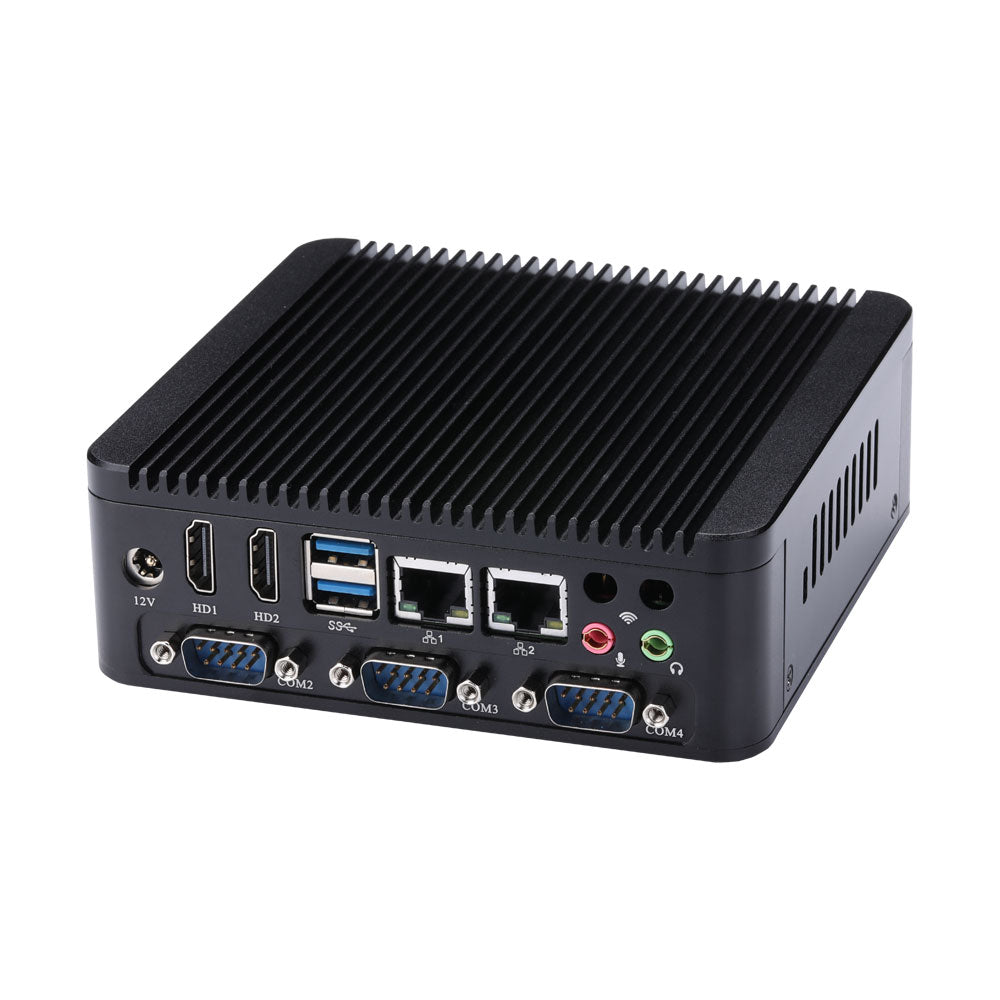 Qotom Multi COM Mini PC Q30600P i3 i5 i7 Computer